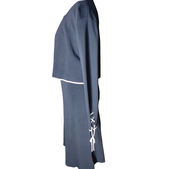 BCBGMaxAzria Two Piece Bodycon Dress with Cardigan  size Mediun - Picture 4 of 9